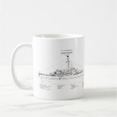USCGC Eastwind Waggb-279 - BD Kaffeetasse (Links)