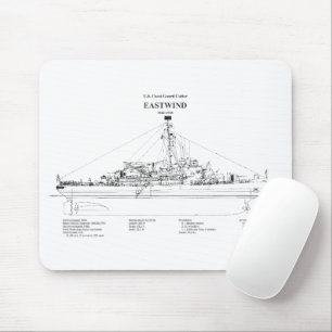 USCGC Eastwind Waggb-279 - BD Mousepad