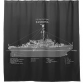USCGC Eastwind Waggb-279 - PD Duschvorhang (Vorderseite)