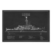USCGC Eastwind Waggb-279 - PD Fotodruck (Vorne)