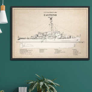 USCGC Eastwind Waggb-279 - SBD Fotodruck