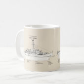 USCGC Eastwind Waggb-279 - SBD Kaffeetasse (Vorderseite Links)