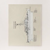 USCGC Eastwind Waggb-279 - SBD Puzzle (Vertikal)