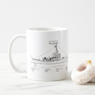 USCGC Escanaba wpc-77 - BD Kaffeetasse