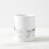 USCGC Escanaba wpc-77 - BD Kaffeetasse (Mittel)