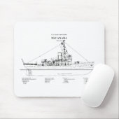 USCGC Escanaba wpc-77 - BD Mousepad (Mit Mouse)