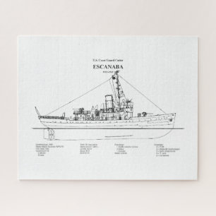 USCGC Escanaba wpc-77 - BD Puzzle