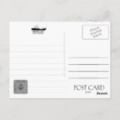 USCGC Frank Gezeichnet WLM-557 Buoy Tender Postkarte (Rückseite)