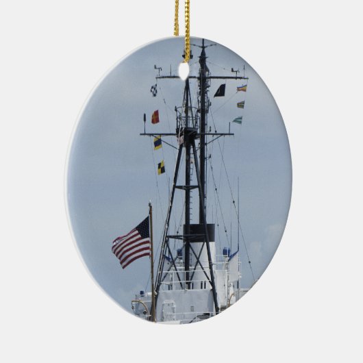 USCGC Ingham Keramikornament (Rechts)