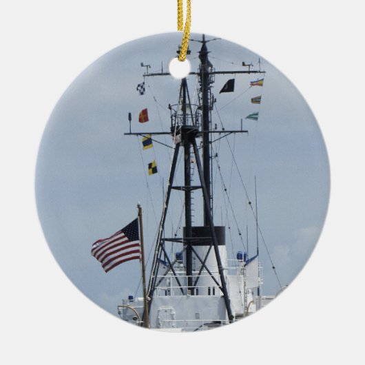 USCGC Ingham Keramikornament (Vorne)