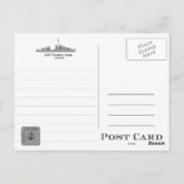 USCGC OWASCO WHEC-39 CUTTER POSTKARTE (Rückseite)