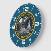 USCGC Shrike WPB 87342 T - Shirt Große Wanduhr (Winkel)