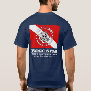 USCGC Spar (beste Wracks) T-Shirt