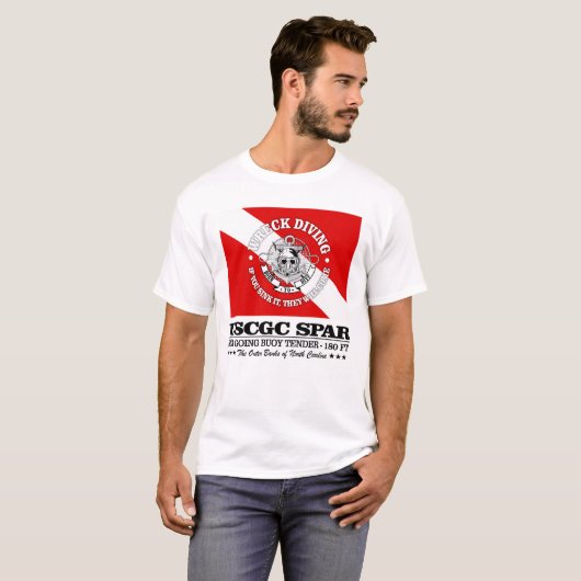 USCGC Spar (beste Wracks) T-Shirt (Vorne ganz)
