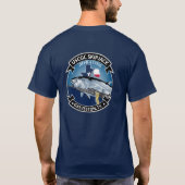 USCGC springende Fische WPB-87353 T-Shirt (Rückseite)