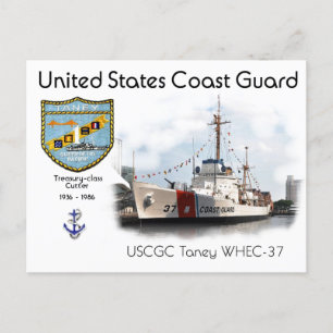 USCGC Taney WHEC-37 hoher Ausdauer-Schneider Postkarte