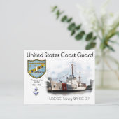 USCGC Taney WHEC-37 hoher Ausdauer-Schneider Postkarte (Stehend Vorderseite)