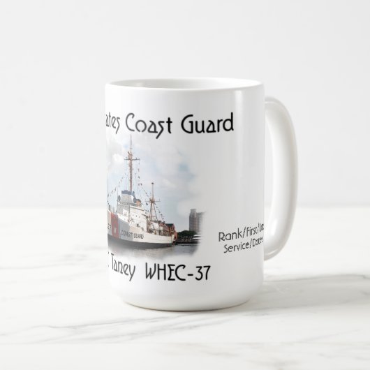 USCGC Taney WHEC-37 Kaffeetasse (VorderseiteRechts)
