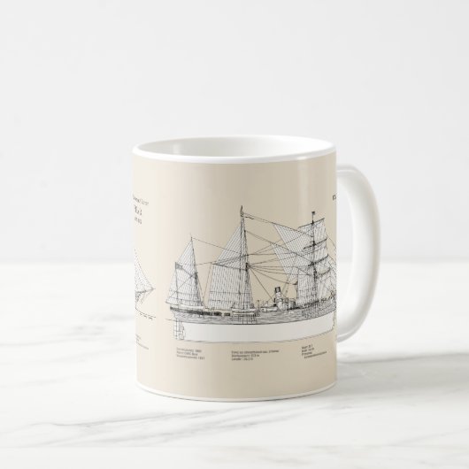 USCGRC USRC Bär - SBD Kaffeetasse (VorderseiteRechts)