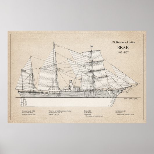 USCGRC USRC Bär - SBD Poster (Vorne)