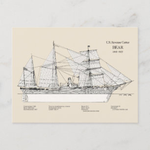 USCGRC USRC Bär - SBD Postkarte