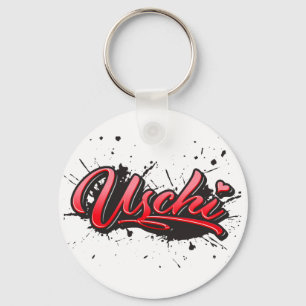Uschi Heart Graffiti Hirger Schlüsselanhänger