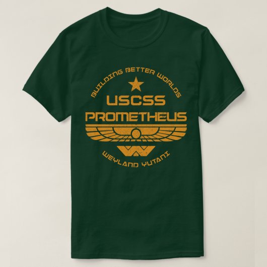 USCSS Prometheus T-Shirt (Design vorne)