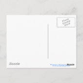 USDA Certified Beach Bum Postkarte (Rückseite)