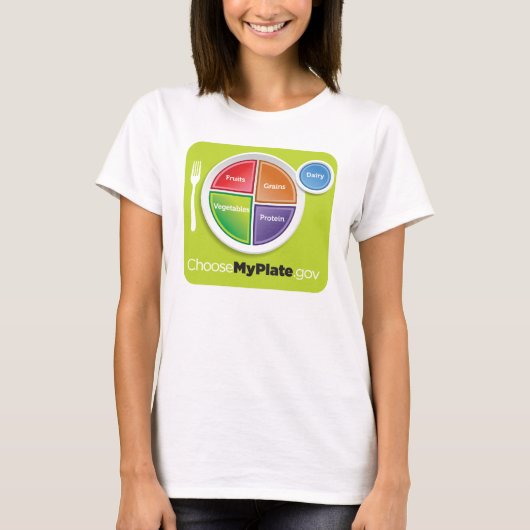 USDA wählen meine Platte T-Shirt (Vorderseite)