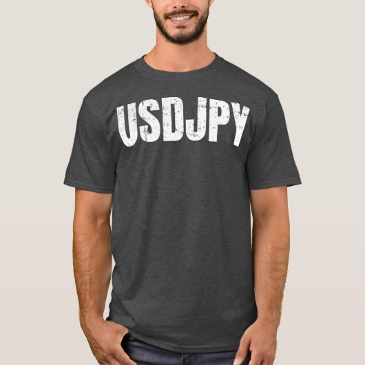 USDJPY DOLLAR YEN Currency Pair Forex T-Shirt (Vorderseite)