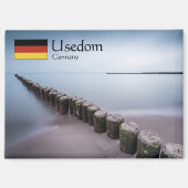Usedom Deutschland Magnet (Vorderseite)