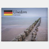 Usedom Deutschland Magnet (Vorderseite)
