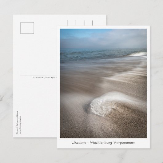 Usedom Postkarte (Vorne/Hinten)