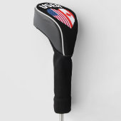 USEH America Canada Flag Funny American Canadian Golf Headcover (angewinkelt)