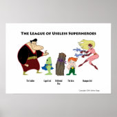 Useless Superheroes Poster (Vorne)