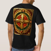 User Dragon, Maskottchen, Schädel, T - Shirt, Desi T-Shirt (Rückseite)