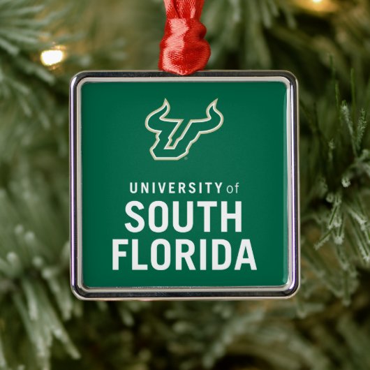 USF Bulls Ornament Aus Metall (Baum)