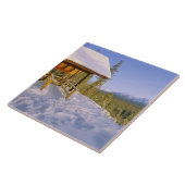 USFS Schnauss Cabin Vermietung im Winter Fliese (Seite)