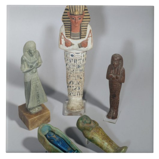 Ushabti Zahlen Fliese (Vorderseite)
