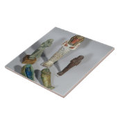 Ushabti Zahlen Fliese (Seite)