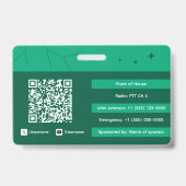 Usher Ausweis (Rückseite)