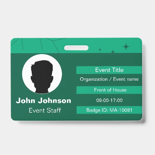 Usher Ausweis (Vorderseite)