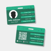 Usher Ausweis (Vorder- & Rückseite)