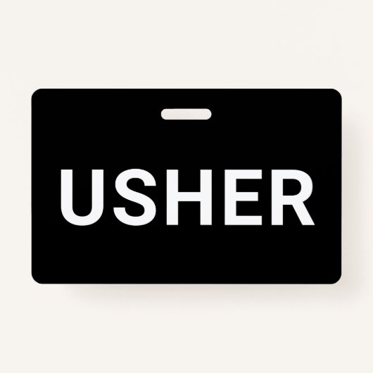 Usher Black Ausweis (Vorderseite)