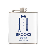 Usher Blue Bow Krawatte