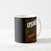 Usher Board Baptist Church Kaffeetasse (VorderseiteRechts)