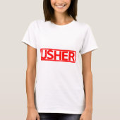 Usher-Briefmarke T-Shirt (Vorderseite)