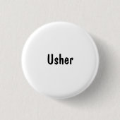 Usher Button (Vorderseite)