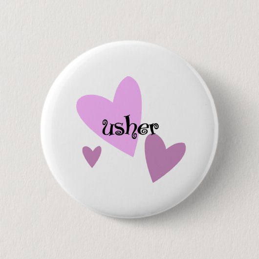 Usher Button (Vorderseite)
