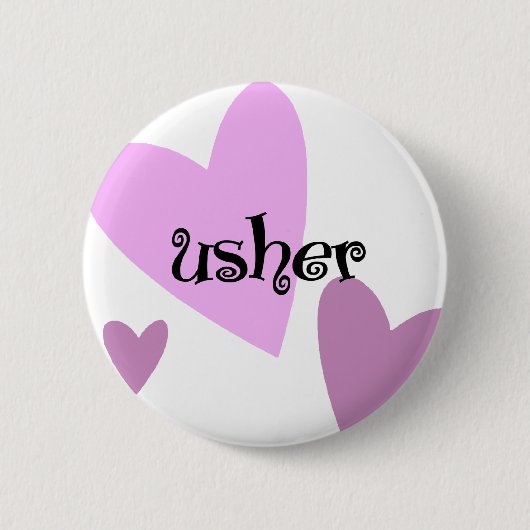 Usher Button (Vorderseite)
